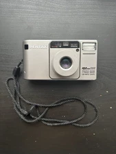 Pentax IQZoom 835 Film Camera Point and Shoot Panorama Zoom Film Works!