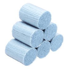 12 Rolls Latch Hook Yarn, Latch Hook Kit Yarn Hook Rugs Crochet, Light Blue