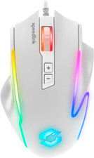 Speedlink DECUS NX RGB Gaming Maus Kabelgebunden 12800 DPI Weiß