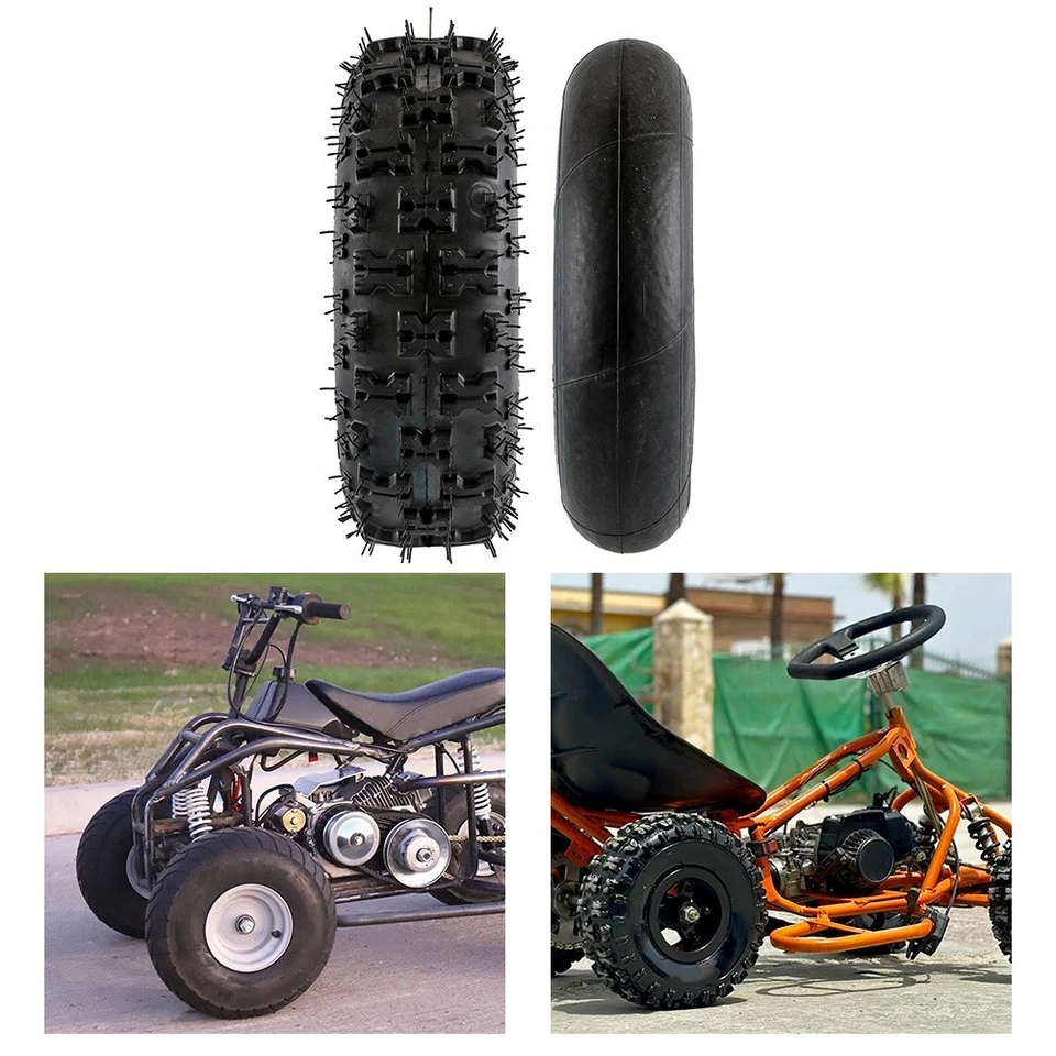 4 10x6 Tire Tube Set for Quad Mini Bike For ATV Scooter Go Kart Buggy Use — 第 2/4 张图片
