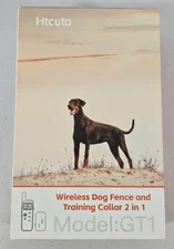 6000' Range Dog Training Collar Rechargeable Vibration Waterproof Pet Trainer