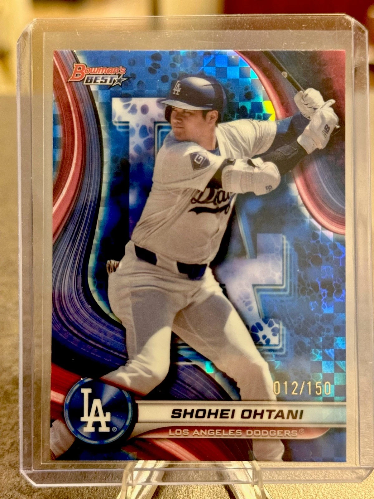 Shohei Ohtani trading card