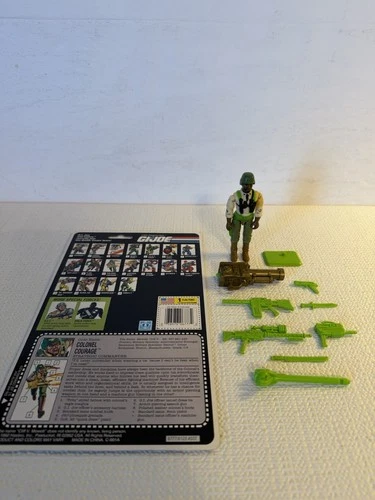 Colonel Courage v1 100% Complete w/ File Card G.I. Joe ARAH 1993 Hasbro Figure