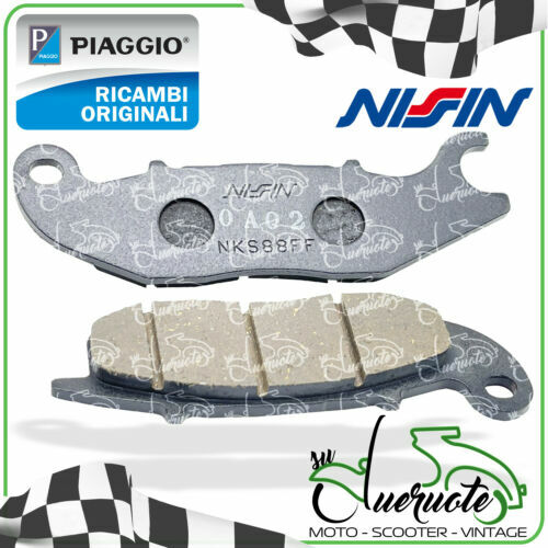 EBC Rear Disc Brake Pads For Piaggio Medley 125/150 (2016-2021) - 1 Set, NAO Material