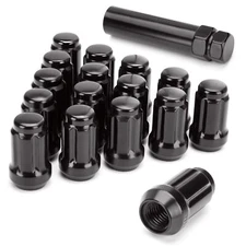 Polaris 3/8-24 Lug Nuts 16 Pack with Socket Key for Ranger RZR Sportsman