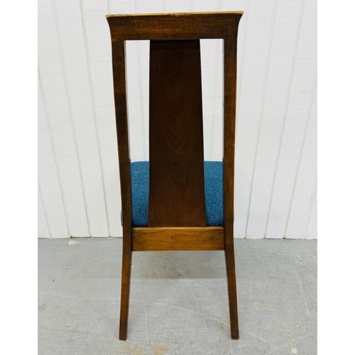 Mid-Century Modern American of Martinsville Walnut Dining Chairs - Set of 6 - Picture 9 of 9