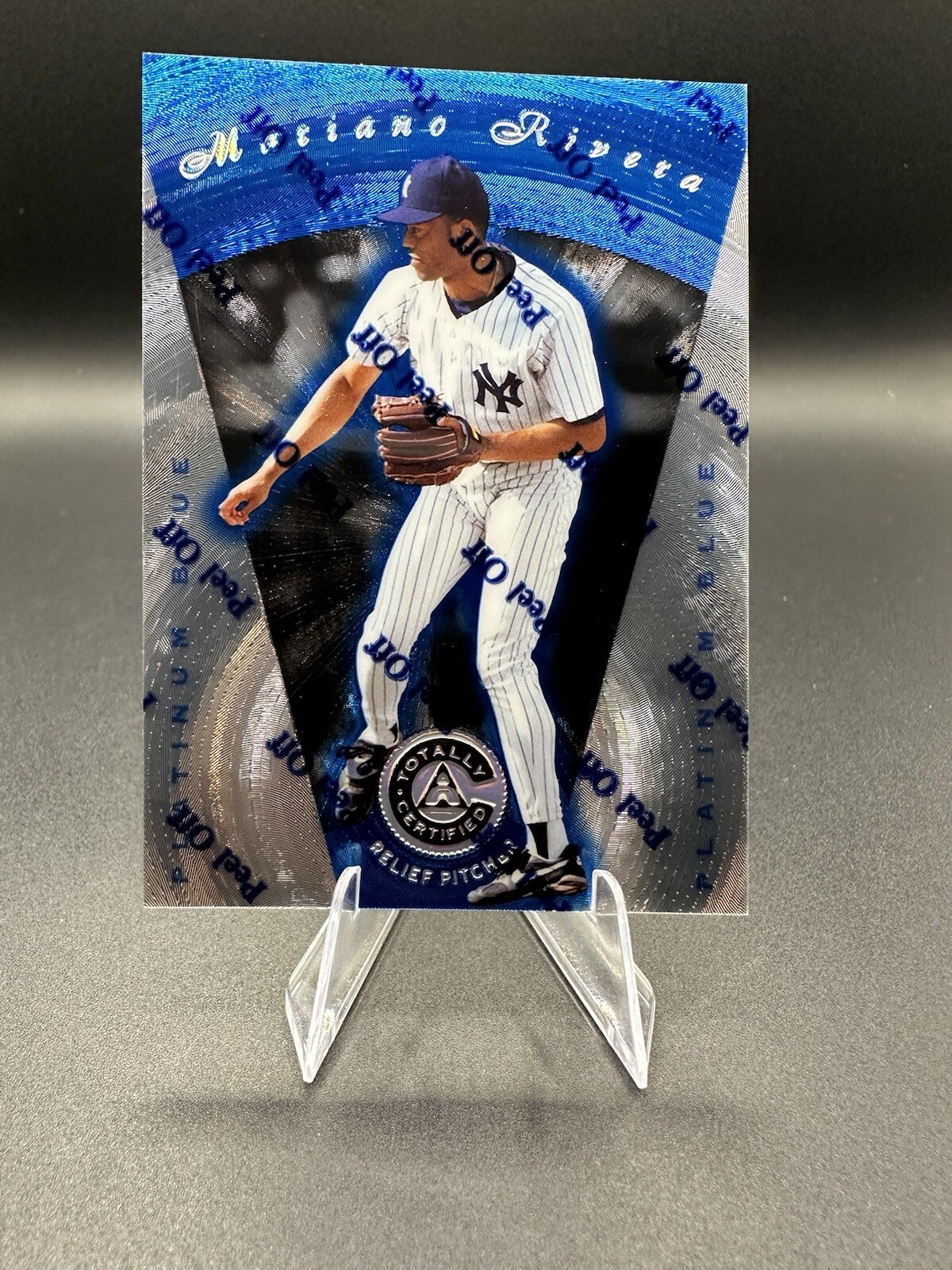1997 Pinnacle Totally Certified - Platinum Blue #62 Mariano Rivera /1999