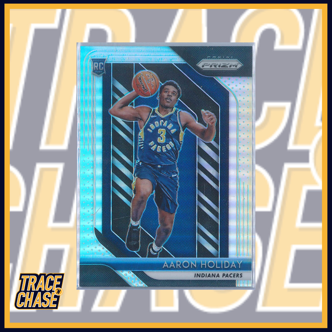 2018-19 Panini Prizm Basketball Aaron Holiday Silver Prizm #114 RC (A)