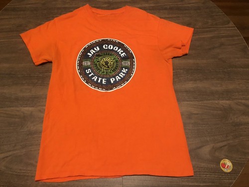 Jay Cooke State Park Carlton Minnesota Small Orange T Shirt - Picture 2 of 8