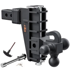 Trailer Hitch 2" Receiver 6" Drop Hitch 17000LBS Adjustable Heavy Duty Truck