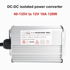 1pcs DC-DC isolated power converter 40-135V to 12V 10A 120W.