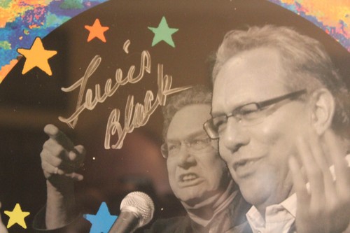 Klassiker! Lewis Black handsigniertes "Stark Raving Black" Poster 2009 - Detroit Show - Bild 22 von 24