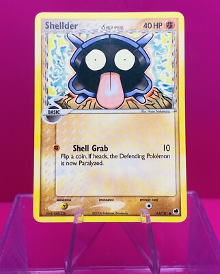 Shellder 63/101 | EX Dragon Frontiers | Common | Pokemon VLP