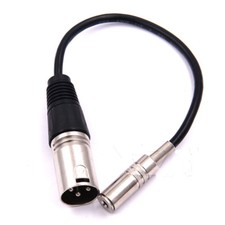 XLR Male To 3.5mm Female Audio Cord Extension Cable Jack Line Microphone Wire