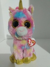 Ty Beanie Boos Fantasia the Unicorn Plush 9 Inches Tall 