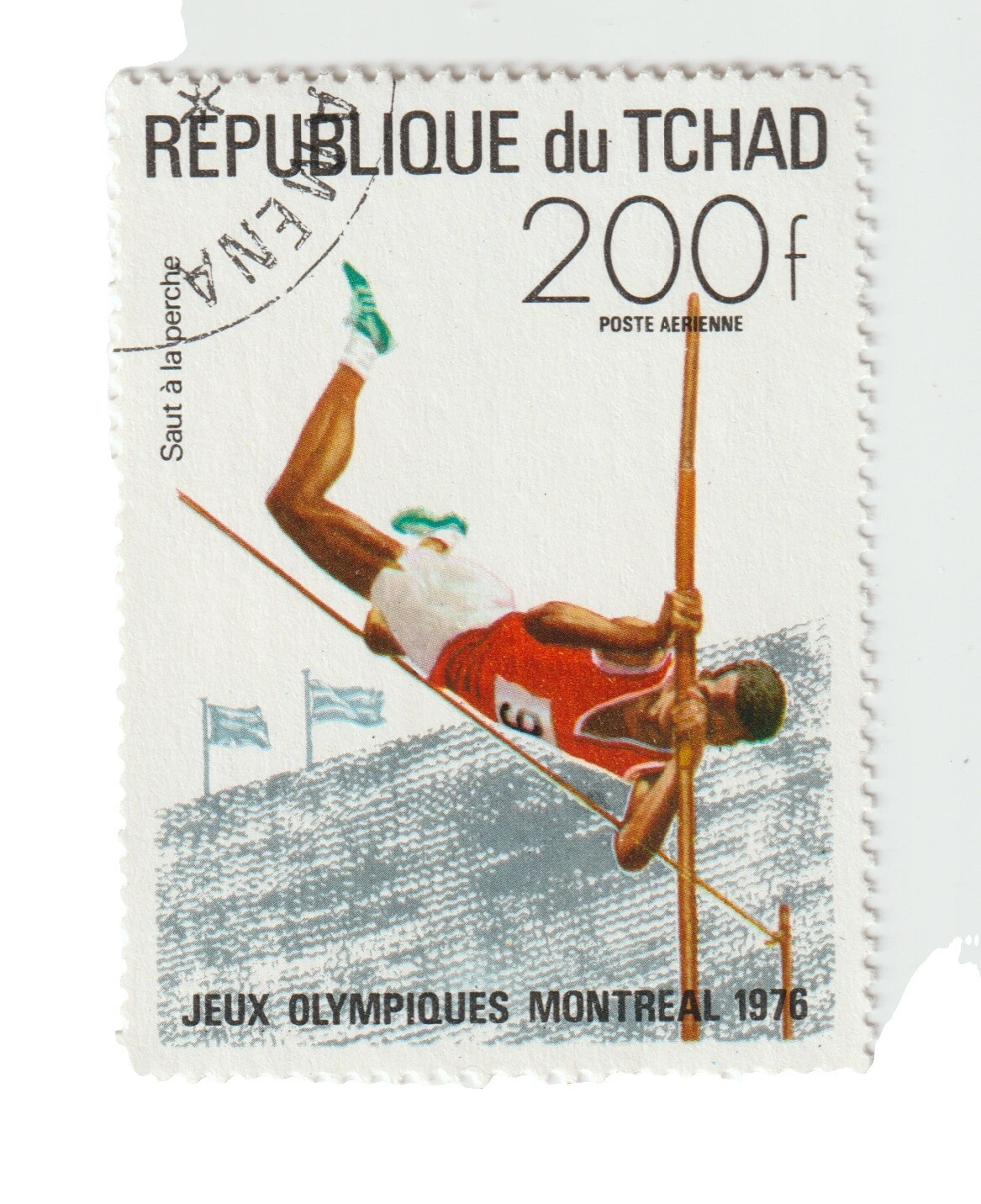 Estampillas postales de deportes individuales usado