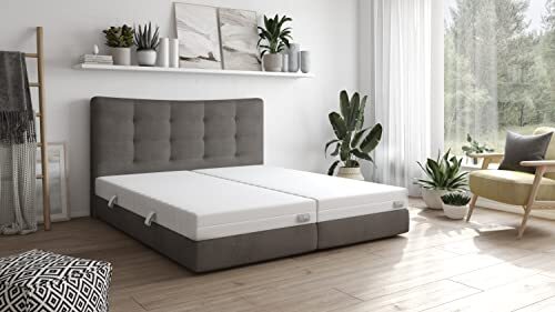 Träumegut24 - ergonomisch 7-zone matras 180x200 cm | Grootte hoogte selecteerbaar | Hardheidsniveau H2&H3 | Koudschuimmatras | Huidvriendelijke hoes | Oeko-TEX® | (180 x 200 cm, 13 cm