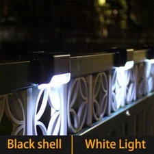 Outdoor Solar LED Deck Lights Garden Path Patio Pathway Stairs Step Fence Lamp