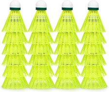 HIRALIY Badminton Birdie Shuttlecock, Nylon Badminton Shuttlecock
