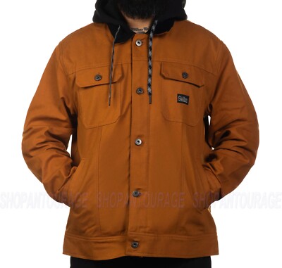 Sullen Art Collective Survivalist Duck Canvas New L/S Jacket For 