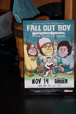 5 Fall Out Boy Handbills Rare