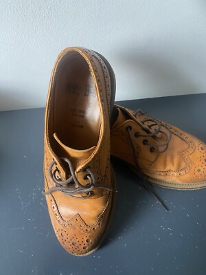 Mr B\'s Gentleman‎ Boutique Tan Brogues — For ALDO Brown Leather Size 13 Mr B main image 3