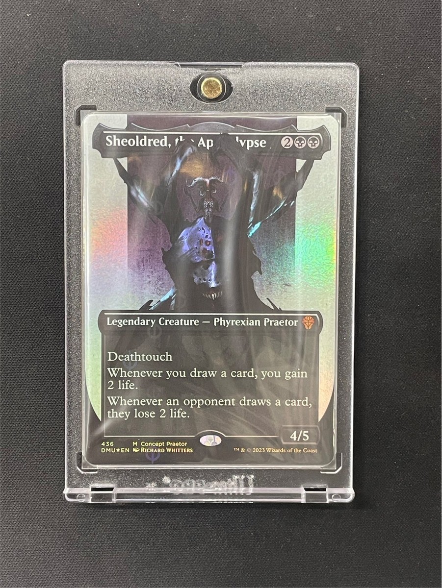 Sheoldred, the Apocalypse 2023 Magic Gathering Concept Praetor