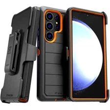 Rome Tech Case For Samsung Galaxy S24 Ultra S24+ & S24 Shockproof fits Defender