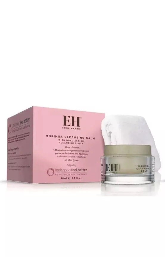 Emma Hardie Orange Moringa Cleansing Balm With Dual Action Cleansing Cloth 50G - Image 3