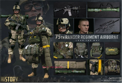 DamToys 78094 75th RANGER AIRBORNE 通常版 DAMTOYS 78094 75th RANGER REGIMENT AIRBORNE Military 1/6 Action