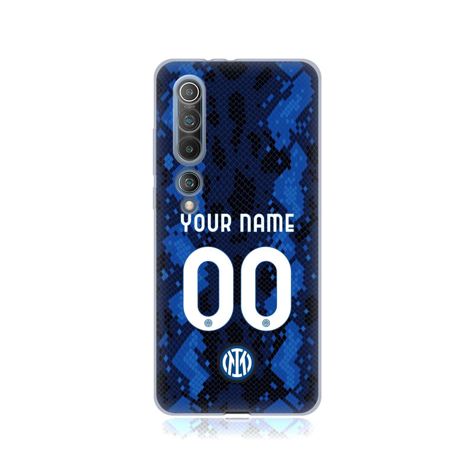 PERSONALIZED INTER MILAN 2021/22 CREST KIT SOFT GEL CASE FOR XIAOMI REDMI PHONES