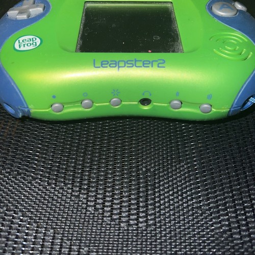 Leapster 2 Green And Blue Handheld Learning Game System - Picture 3 of 4