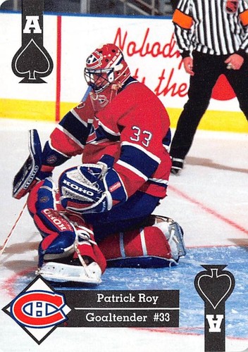1995-96 Hoyle Eastern Playing Cards #27 Patrick Roy