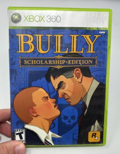 Bully -- Scholarship Edition (Microsoft Xbox 360, 2008) w/ Manual - poster/map - Afbeelding 1 van 8