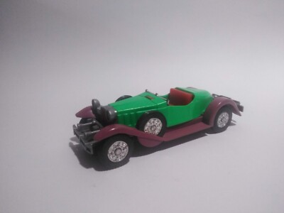 Stutz model car plastic old toy from Russia green 1/43 cabrio