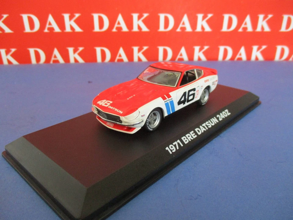 Die cast 1/43 Modellino Auto Bre Datsun 240Z 1971 J. Morton by Greenlight - Immagine 2 di 4