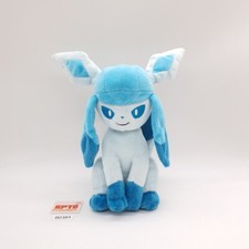 Glaceon B384 Pokemon ALL STAR COLLECTION San-ei Beanie Plush 8" Toy Doll Japan