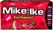 Mike And Ike Red Rageous Fruit Flavoured Candy Pack Of 5 - Free Delivery