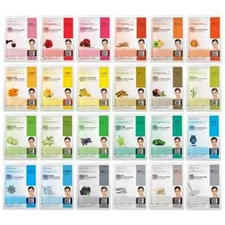 24 Combo Pack a Collagen Essence Korean Face Mask - Hydrating & Soothing Facial