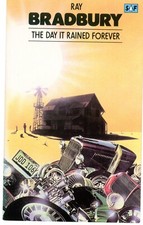 The Day It Rained Forever, Ray Bradbury, Science Fiction Book Cover Art-POSTCARD