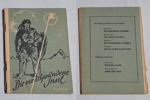 DDR Romanheft Kleine Jugendreihe, Heft von 1951 "Die verschwundene Insel"