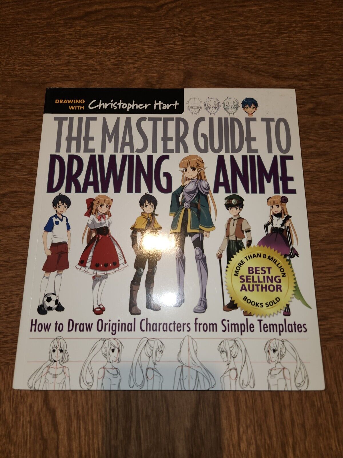 The Master Guide to Drawing Anime: How to Draw Original Characters from  Simple Templates by Christopher Hart, Paperback