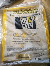 River City Garments MCR Safety Classic 200BP X5Rain Bib Pants with Suspenders