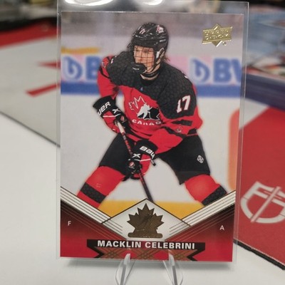 MACKLIN CELEBRINI 25-26 TIM HORTONS COLLECTOR'S SERIES #14 SAN JOSE SHARKS NM/MT