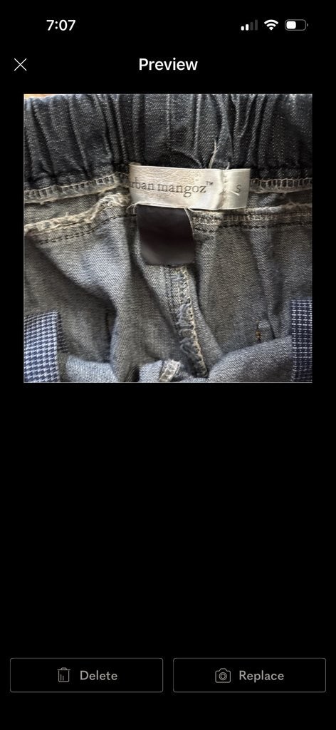 Urban Mango Patchwork Denim Pants - image 2