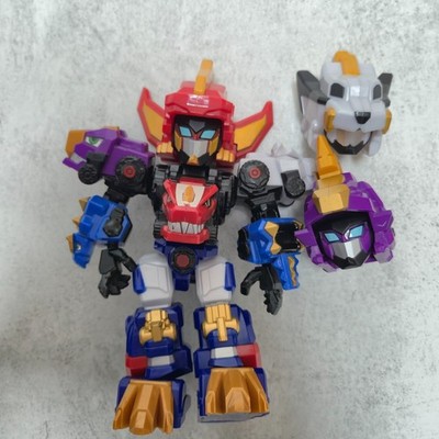 Dino Core Season MINI ULTRA DISTRIBUTOR Actionfigur Dinosaurier Roboter [GEBR...