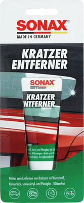 SONAX Kratzerentferner Kunststoff Nanopro (75 Ml) Zur Entfernung Von Kratzern Un