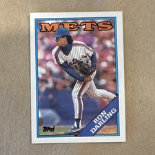 Topps 1988 Ron Darling #685 New York Mets MLB Baseball Base Set Card