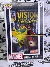 Funko Pop! Figura de vinilo con cubierta de cómic Marvel Scarlet Witch #01