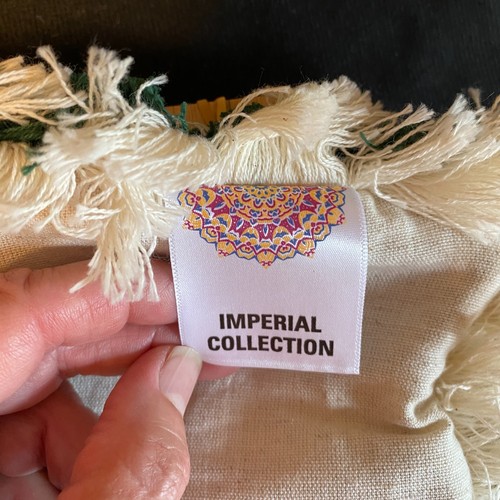 Country Weihnachtsdorf handgenähtes Kissenbezug 19 x 19 Zoll nur Schein - Bild 4 von 5